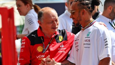 Ferrari Bantah Rumor Datangkan Lewis Hamilton untuk Musim 2024