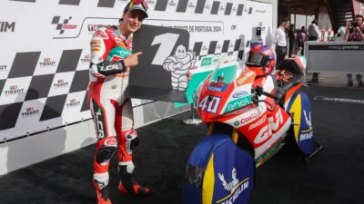 Hasil Race 2 MotoE Portugal 2024 Mattia Casadei Juara