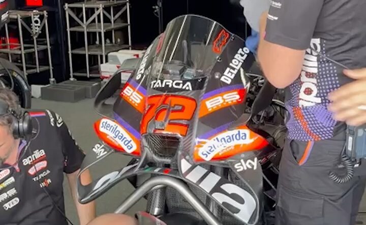 Aerodinamika Aprilia RS-GP Tes Spanyol 2026