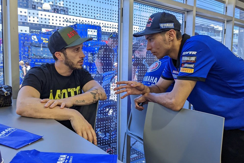 Andrea Dovizioso Dampingi Toprak