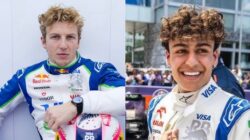 Arvid Lindblad dan Liam Lawson