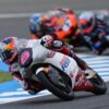 Gaya Manuver Veda Ega Pratama di Moto3 Jerez 2026 Menggema