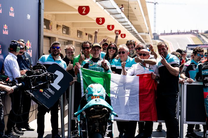 Guido Pini Raih Kemenangan Dramatis di Moto3 Amerika 2026