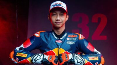 Profil Kiandra Ramadhipa: Pemenang Race 2 Red Bull MotoGP Rookies Cup 2026