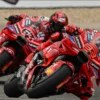 Francesco Bagnaia Terkalahkan Marquez di Sprint GP Spanyol Jerez yang Penuh Kekacauan