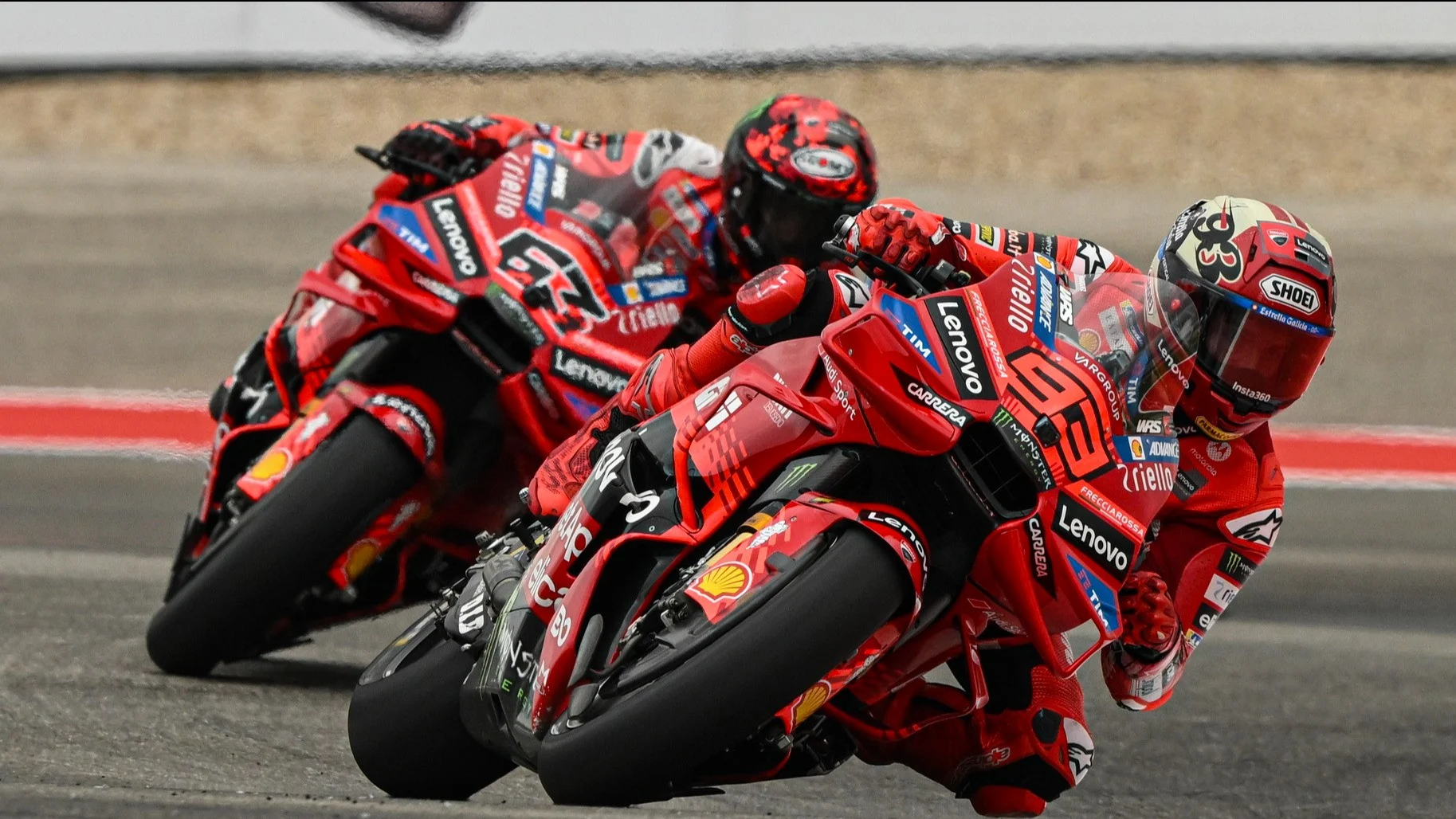 Marc Marquez Overtake Francesco Bagnaia Sprint MotoGP Spanyol 2026