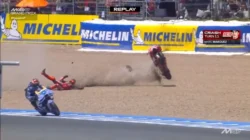 Marc Marquez Terjatuh di Jerez