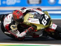 Mario Aji Terjatuh di Tikungan 11 Ajang Moto2 Spanyol 2026