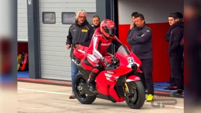 Bocor! Prototipe Ducati Desmosedici GP27 Terlihat di Misano, Marc Marquez Calon Rider Utama