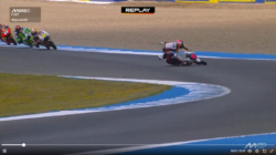 Veda Ega Pratama Alami Insiden Highside