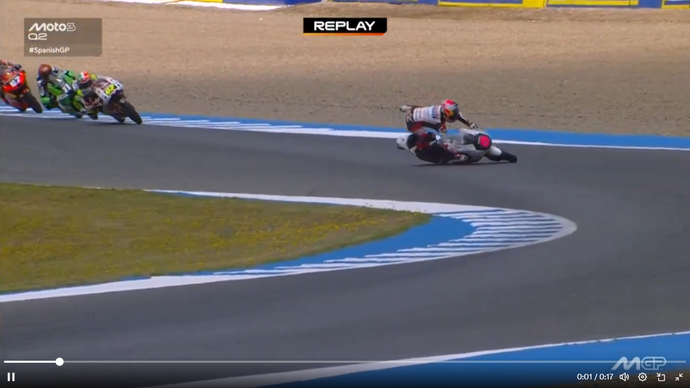 Veda Ega Pratama Alami Insiden Highside