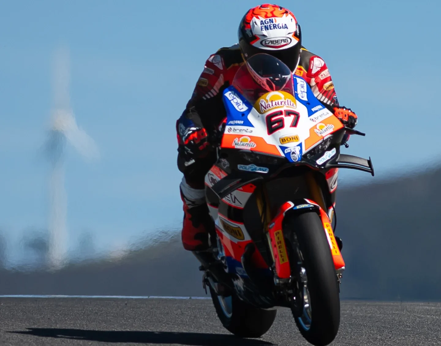 Alberto Surra Finis Kedelapan di WSBK Hungaria 2026