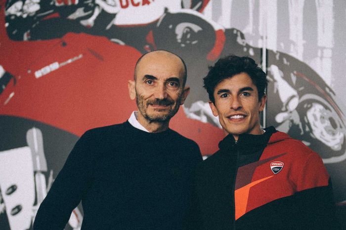 Claudio Domenicali dan Marc Marquez