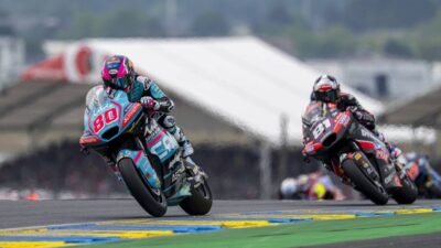 David Alonso Finis Kelima di Moto2 Prancis 2026