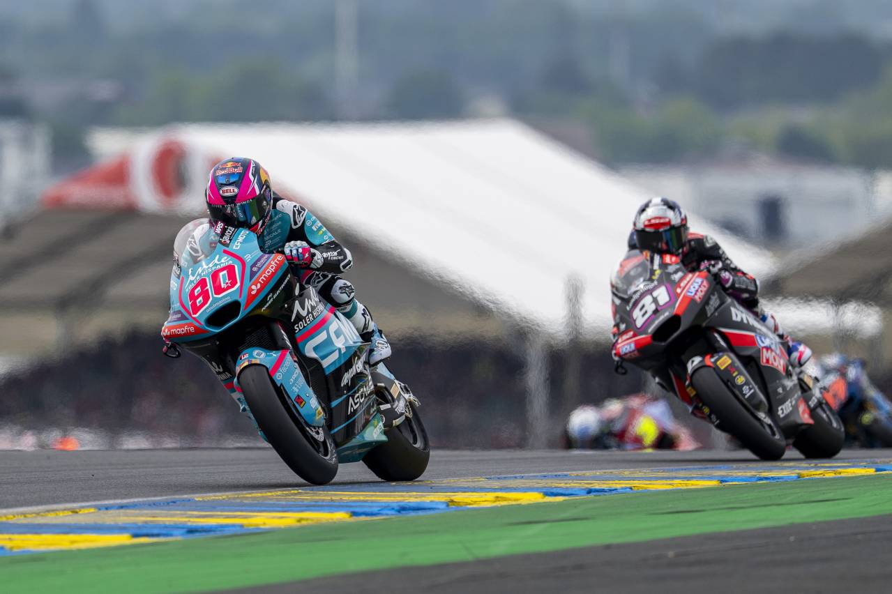 David Alonso Finis Kelima di Moto2 Prancis 2026