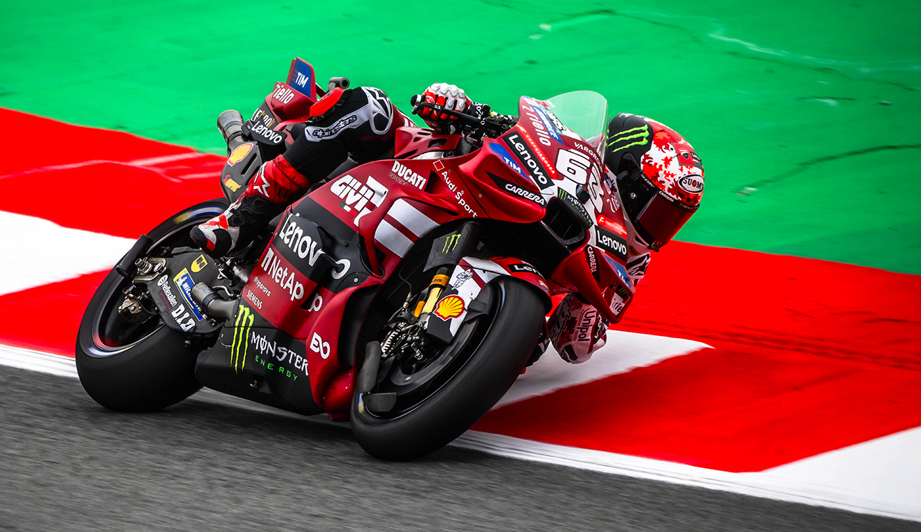 Francesco Bagnaia Podium Ketiga MotoGP Catalunya 2026