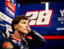 Izan Guevara Tampil Kuat dan Finis Tiga Besar di Tes Moto2 Barcelona 2026
