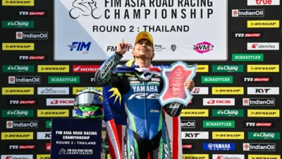 Kasma Daniel Kasmayudin Menang Dramatis di SS600 ARRC 2026 Buriram