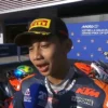 Kiandra Ramadhipa Siap Bersaing Ketat di Red Bull MotoGP Rookies Cup 2026 Prancis