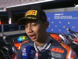 Kiandra Ramadhipa Siap Bersaing Ketat di Red Bull MotoGP Rookies Cup 2026 Prancis