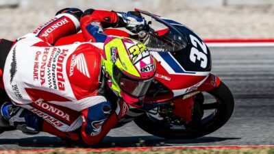Kiandra Ramadhipa Finis Ke-5 di Moto3 Junior Catalunya 2026