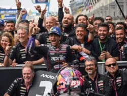 Klasemen Konstruktor MotoGP 2026, Aprilia Pimpin 162 Poin Usai Seri Prancis
