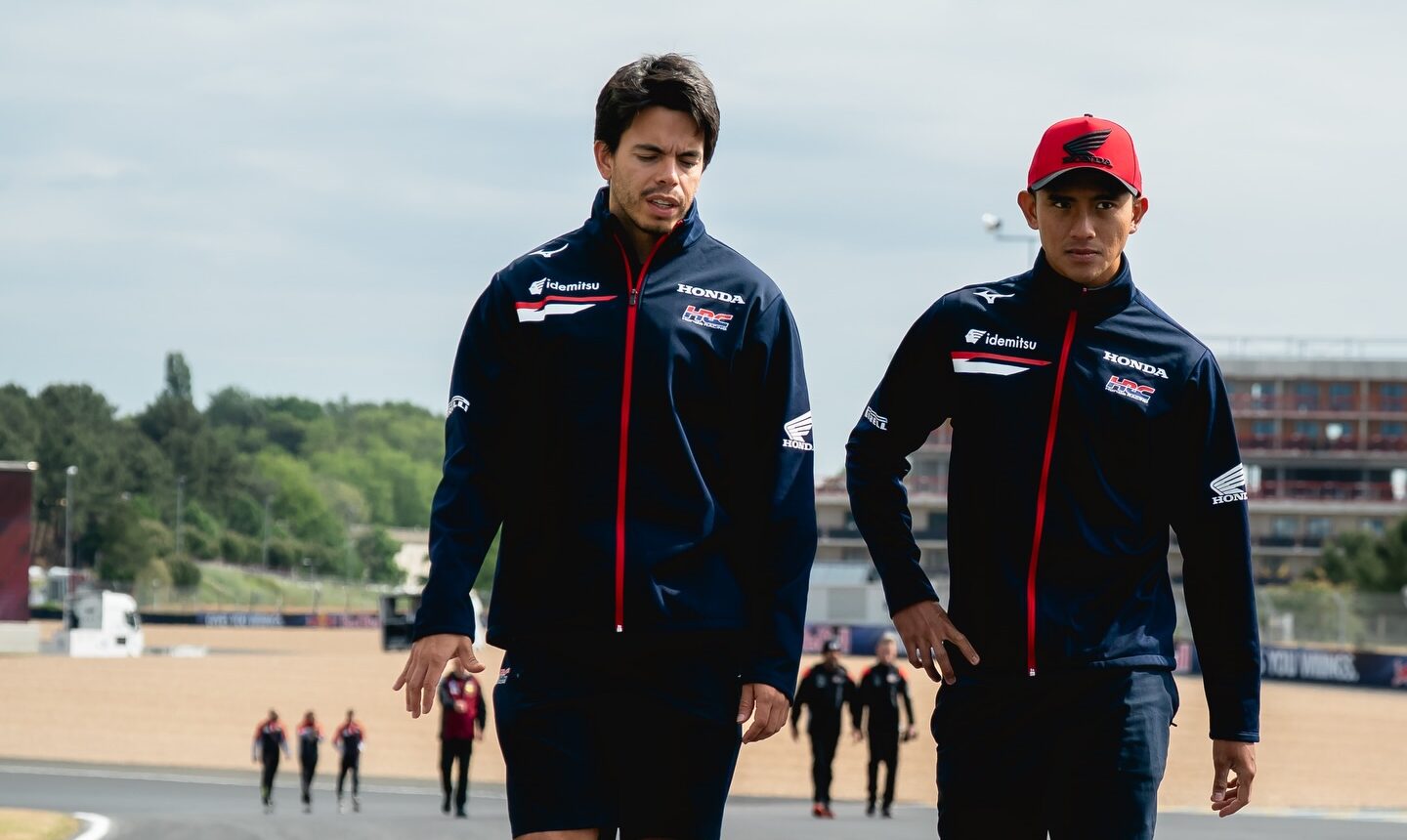 Mario Suryo Aji Jalani Track Walk di Le Mans