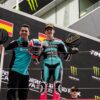 Máximo Quiles Bikin CFMOTO Gaviota Aspar Team Naik Daun