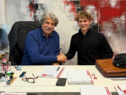 Paolo Simoncelli Soroti Aksi O’Gorman di Moto3 Catalunya 2026 Bersama SIC58 Squadra Corse