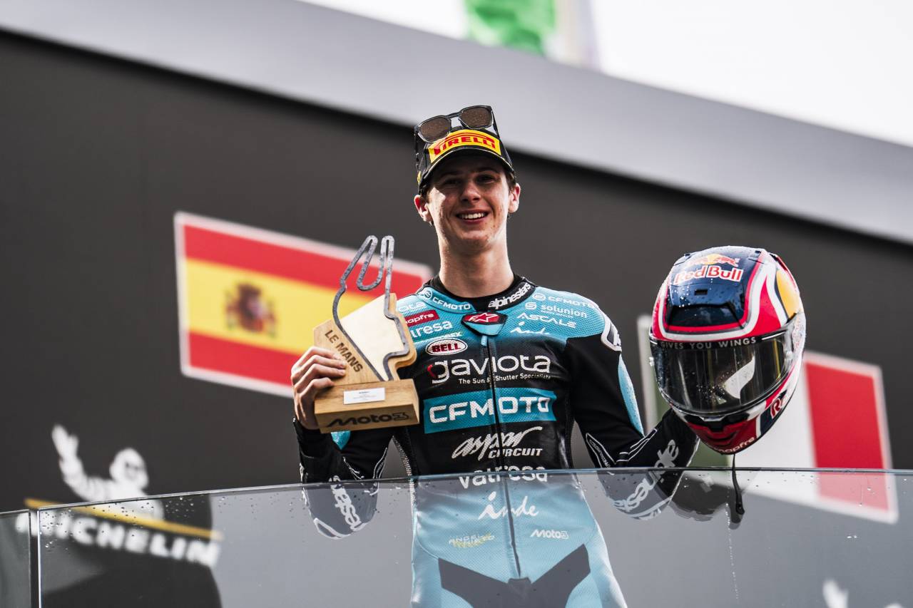 Penjelasan Máximo Quiles Usai Raih Kemenangan Moto3 Prancis 2026