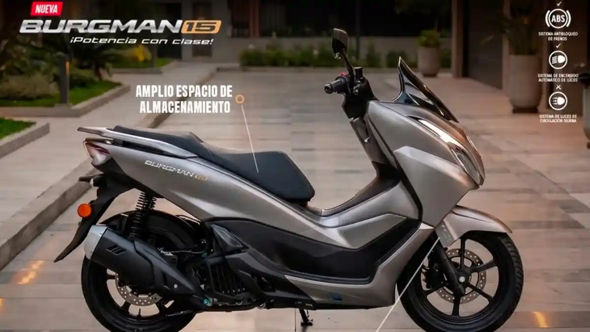 Suzuki Burgman 15 2026