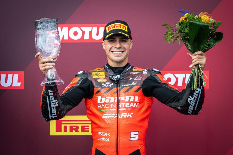 Yari Montella Raih Podium Ketiga di Race 1 WorldSBK Ceko 2026