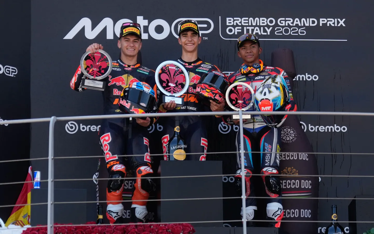 Brian Uriarte Podium Pertama di Mugello Moto3 2026 Bersama Red Bull KTM Ajo