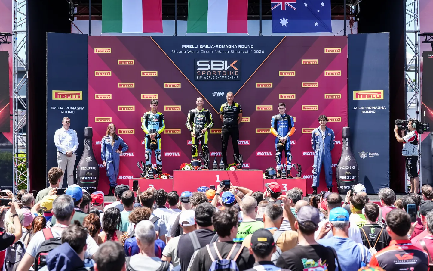 Bruno Ieraci Juara Race 1 WorldSPB Misano 2026 di Italia