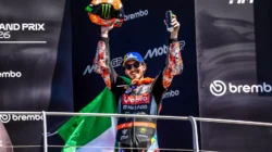 Francesco Bagnaia Podium MotoGP Mugello 2026