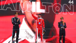 Lewis Hamilton Antar Ferrari Akhiri Dominasi Mercedes di Barcelona