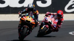 Pedro Acosta duel sengit Marc Marquez