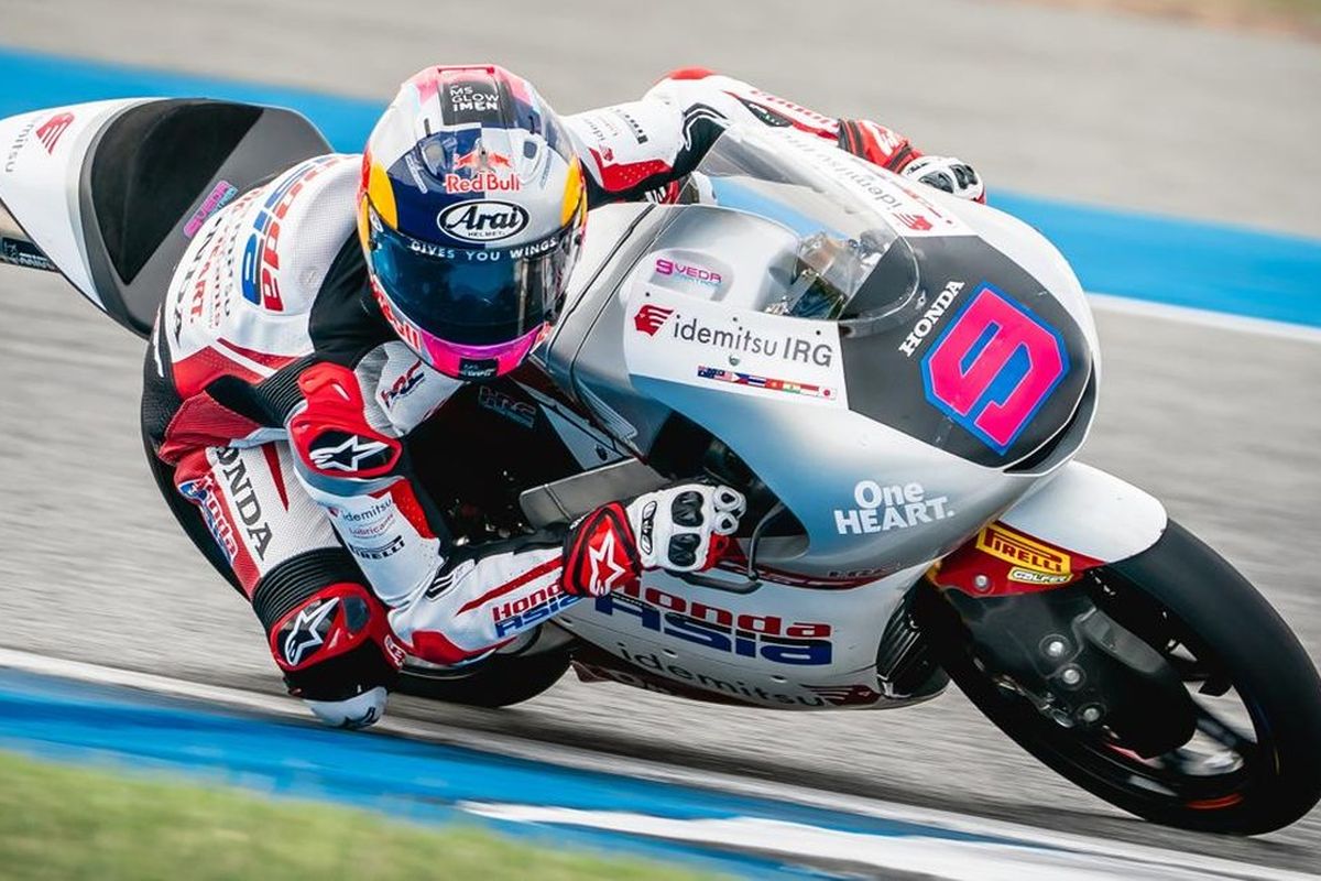 Veda Ega Pratama: Karakter Motor Honda Moto3 Lebih Kencang di Lurus